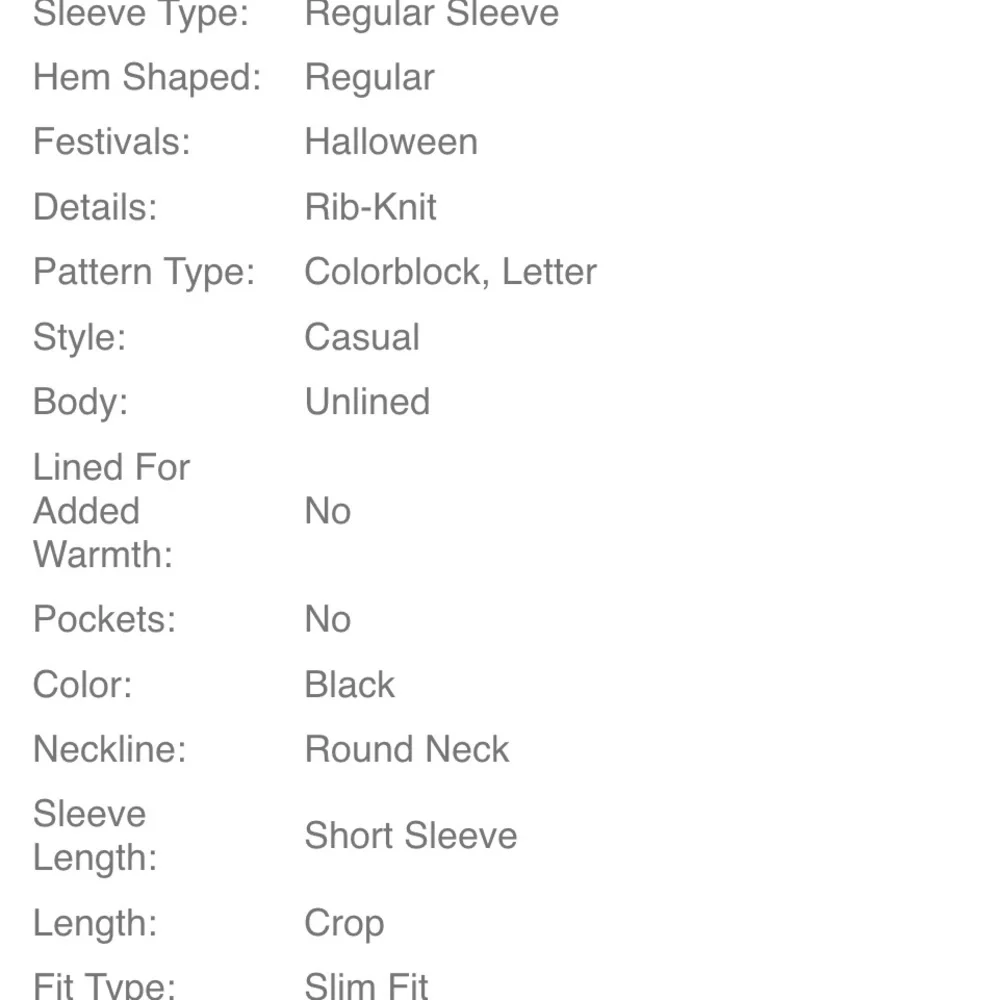 SHEIN Black Statement Tee - Picture 3 of 7